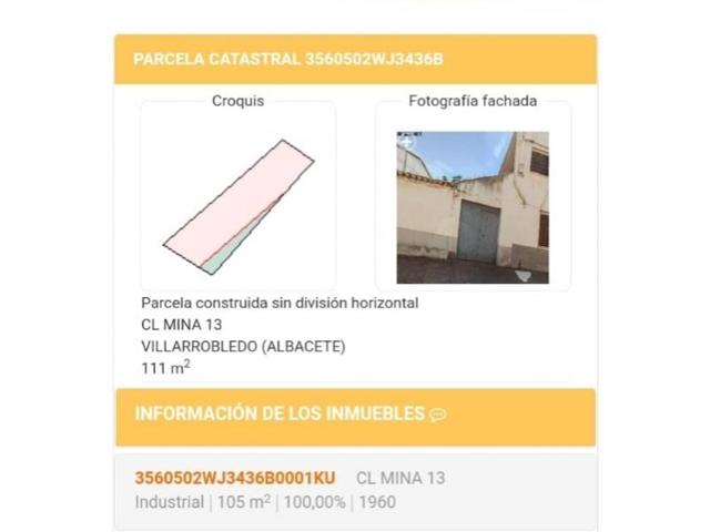 Terreno en venta en Villarrobledo photo 0