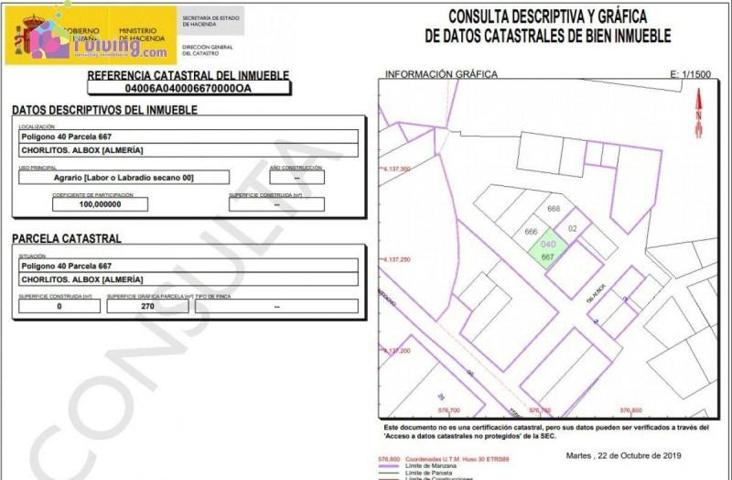 Terreno en venta en Albox, Albox photo 0