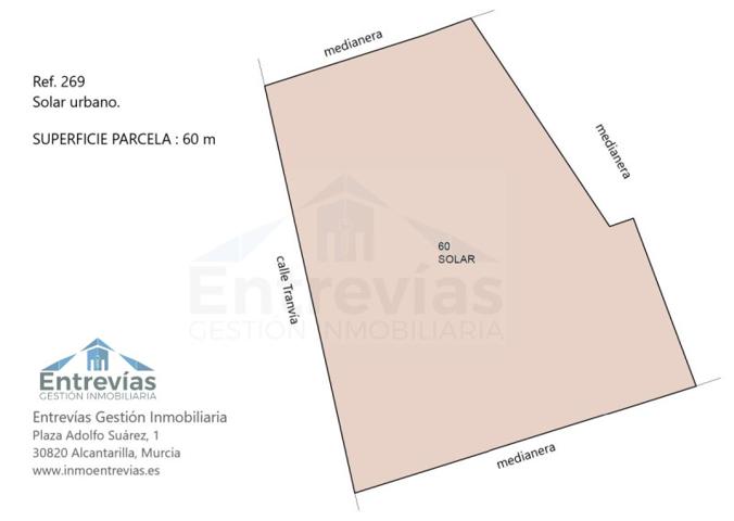 Terreno en venta en Alcantarilla, Iglesia San Roque photo 0