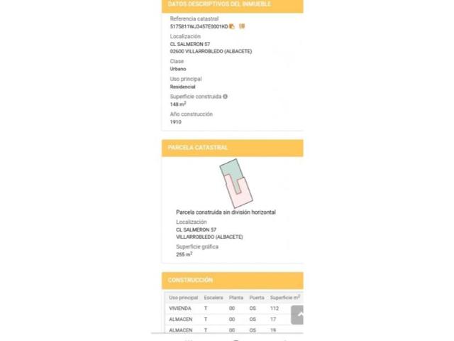 Casa en venta en Villarrobledo photo 0