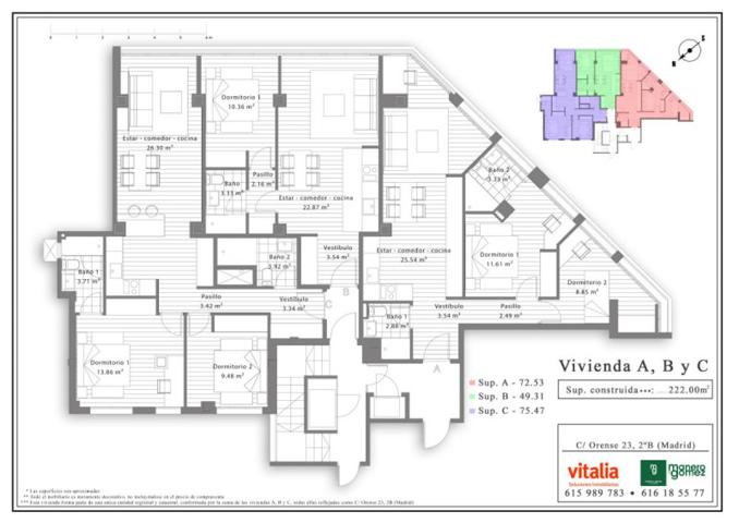 Piso en venta en Madrid, Tetuan - Cuatro Caminos photo 0