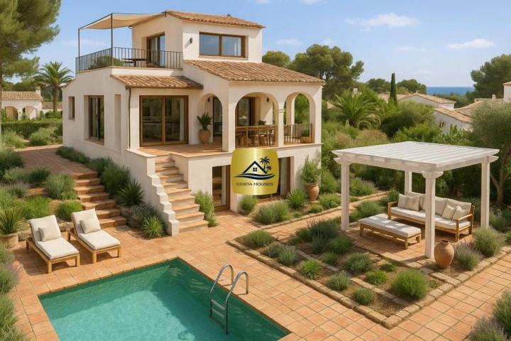 Chalet en venta en Jávea-Xàbia, Balcon Al Mar photo 0