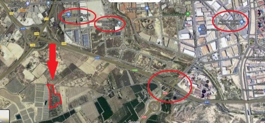 Parcela en venta en Alicante, Bacarot photo 0