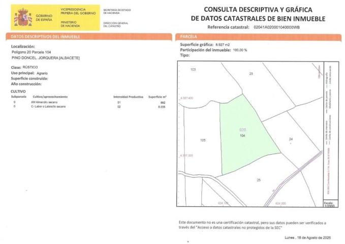 Terreno en venta en Jorquera, Jorquera photo 0