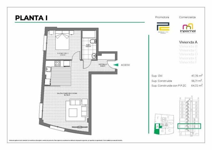 Estudio en venta en Badajoz, Autopista photo 0