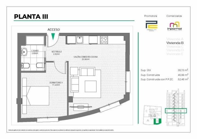 Estudio en venta en Badajoz, Autopista photo 0