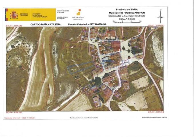 Terreno en venta en Montejo de Tiermes, Fuentecambron photo 0