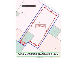 Adosada en venta en Sax, Sax photo 0