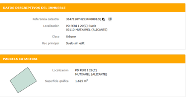 Terreno en venta en Mutxamel photo 0