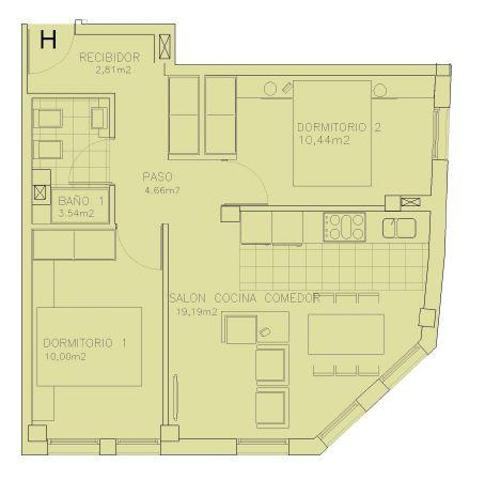 Apartamento en venta en Boiro, Boiro photo 0