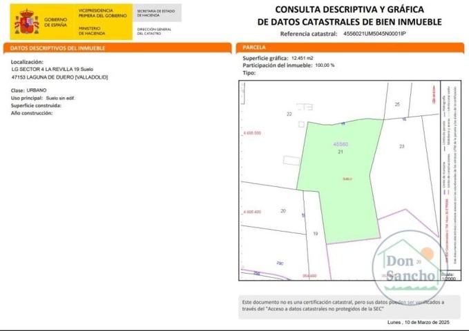 Terreno en venta en Laguna de Duero photo 0