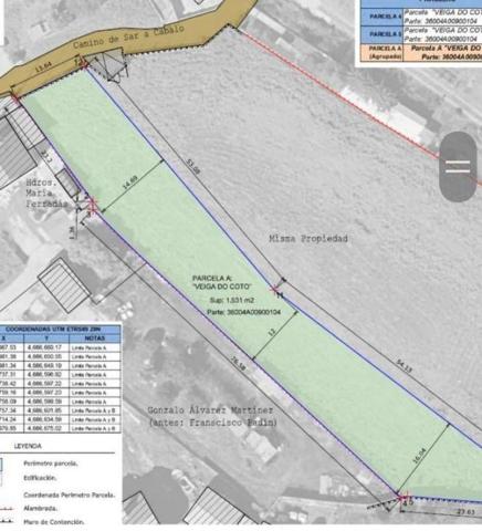 Parcela en venta en Bueu, Playa cornide photo 0