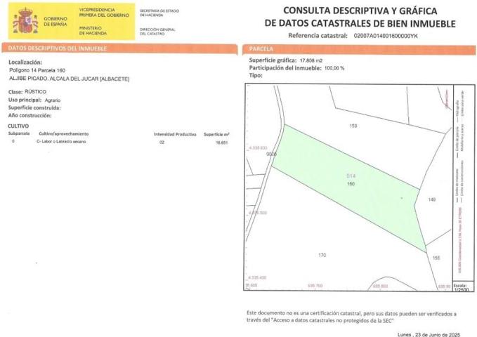 Terreno en venta en Alcalá del Júcar, Castilla la mancha photo 0