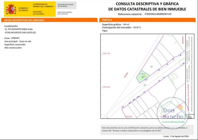 Terreno en venta en Mojados photo 0
