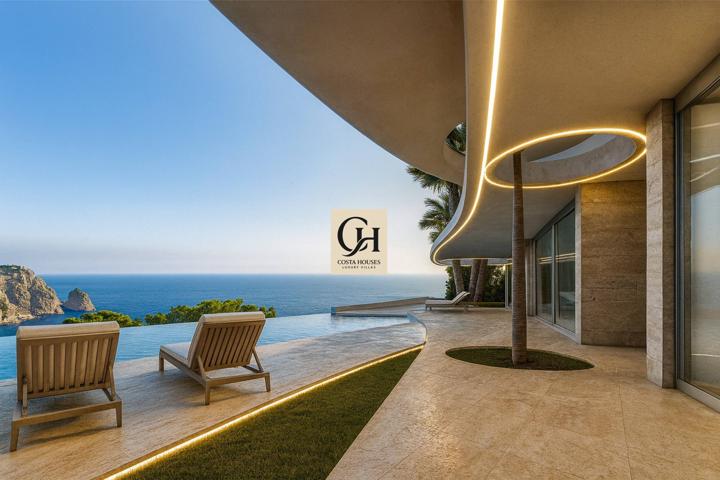 VILLA HELIOS · ARQUITECTURA CONTEMPORÁNEA EN PRIMERA LÍNEA FRENTE AL MAR EN GRANADELLA, JÁVEA photo 0