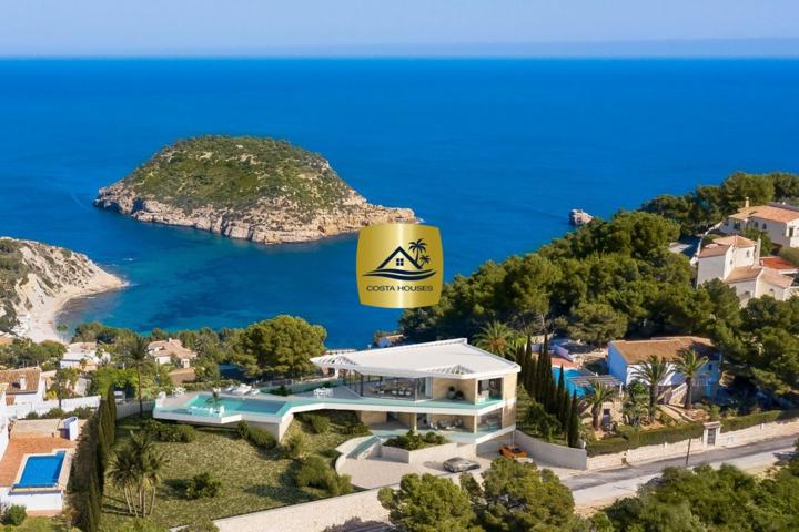 VENTA EN JÁVEA VILLA DE LUJO DE NUEVA CONSTRUCCIÓN FRENTE AL MAR, PORTICHOL - ALICANTE COSTA BLANCA photo 0