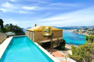 &amp;#1 · CHALET FRENTE AL MAR en Playa Portet Moraira, Costa Blanca España | Exclusive Seafront Villa photo 0