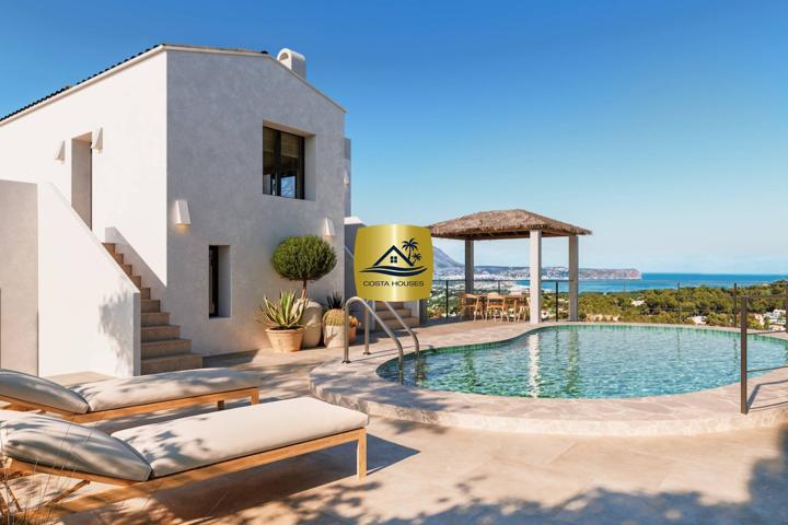 ❶ VILLA BLOOM - Chalet estilo Ibicenco con vistas Panorámicas al MAR, MONTAÑA y el VALLE, Javea photo 0