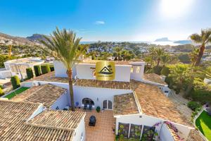 VILLA TORDO: ESPECTACULAR VILLA DE LUJO CON VISTAS AL MAR CERCA DE LA PLAYA DEL PORTET, MORAIRA photo 0