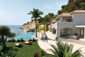 VILLA TANIT - MEGA VILLA IBICENCA DE LUJO EN PRIMERA CON VISTAS AL MAR EN MORAIRA, ALICANTE photo 0