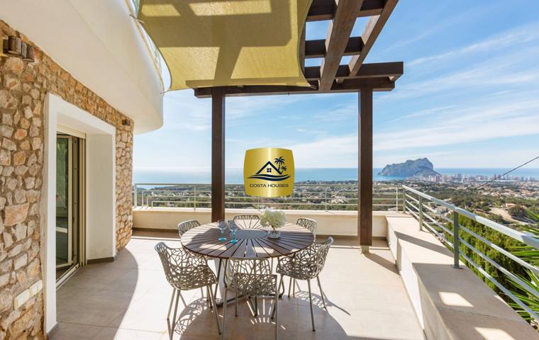 VILLA DE ESTILO MEDITERRÁNEO CON VISTAS AL MAR EN BENISSA EN VENTA photo 0
