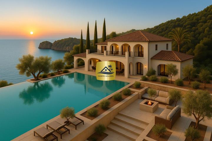 VILLA ZAFIRIA · OBRA NUEVA DE LUJO EN PRIMERA LÍNEA DEL MAR EN JÁVEA, COSTA BLANCA photo 0