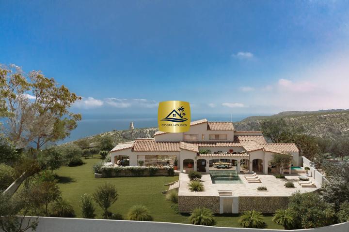 VILLA SIRI · AUTÉNTICA HACIENDA MEDITERRÁNEA CON VISTAS PANORÁMICAS AL MAR EN VENTA EN DÉNIA photo 0