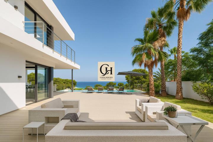 VILLA CORALIS · JOYA CONTEMPORANEA CON VISTAS FRONTALES AL MAR EN MORAIRA · COSTA BLANCA photo 0