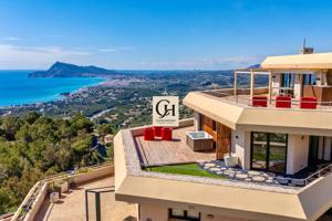 ÁTICO DÚPLEX EN VENTA CON VISTAS FRONTALES AL MAR EN ALTEA HILLS · COSTA BLANCA photo 0