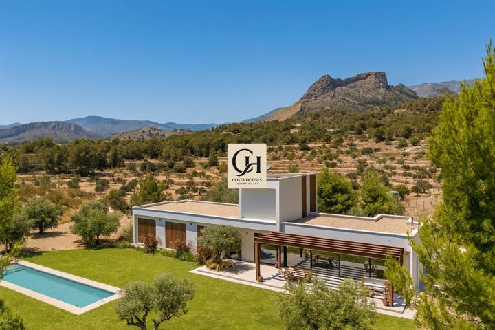 FINCA MEDITERRANEA CONTEMPORANEA ENTRE OLIVOS Y PINARES · FINESTRAT, ALICANTE photo 0