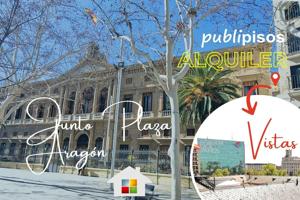 Alquiler temporal piso con terraza en Plaza Aragón Zaragoza photo 0