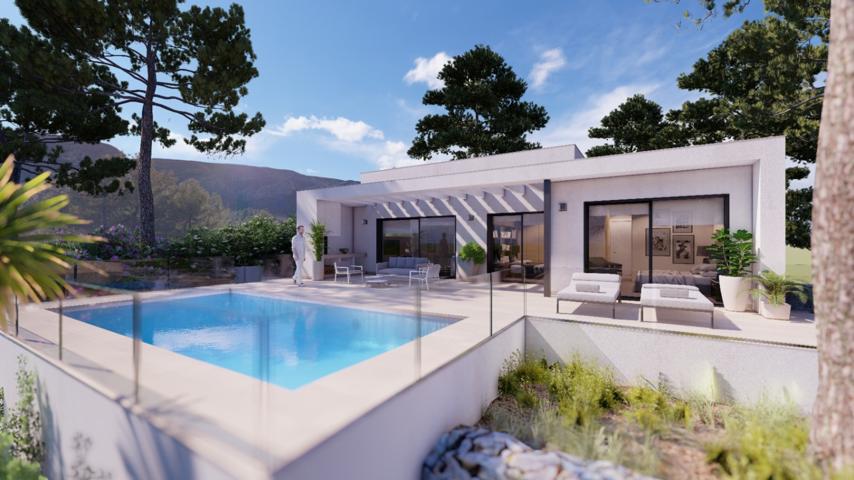 Chalet obra nueva en venta en Monte Solana II Pedreguer, Costa Blanca photo 0