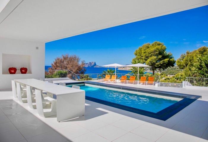 Chalet moderno con vistas al mar en venta en el Portet Moraira, Costa Blanca photo 0