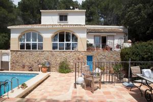 Encantadora villa con apartamento de invitados y vistas espectaculares en Jesús Pobre, Denia photo 0