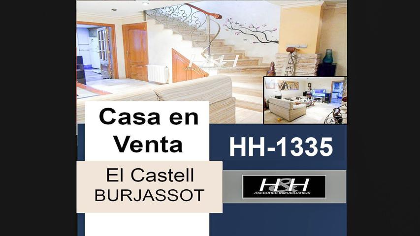 Se vende casa con patio en zona El Castell . - HH Asesores, Inmobiliaria en Burjassot-. photo 0