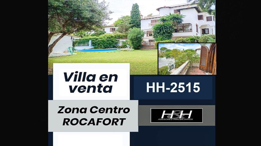 Sensacional villa en Rocafort. - HH Asesores, Inmobiliaria en Burjassot- photo 0