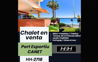 Idílica villa en el puerto deportivo de Canet. - HH Asesores, Inmobiliaria e n Burjassot- photo 0