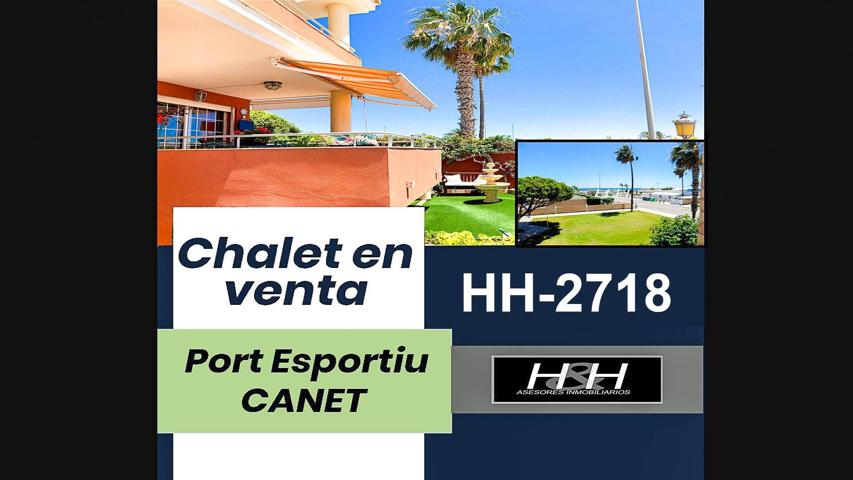 Idílica villa en el puerto deportivo de Canet. - HH Asesores, Inmobiliaria e n Burjassot- photo 0