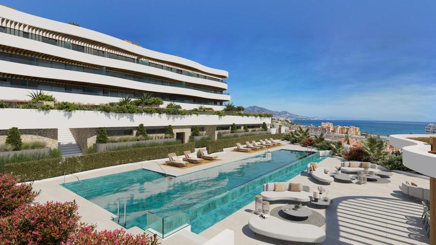 Apartamento planta baja de 2 dormitorios y 2 baños con jardín y piscina privada. Mijas Costa photo 0