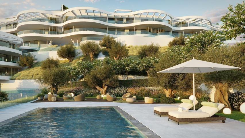 Apartamento planta primera de lujo de 2 dormitorios y 2 baños con vistas al mar. Benahavís photo 0