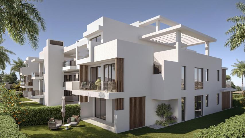 Apartamento planta baja de 3 dormitorios y 2 baños. Nueva Milla de Oro, Estepona photo 0