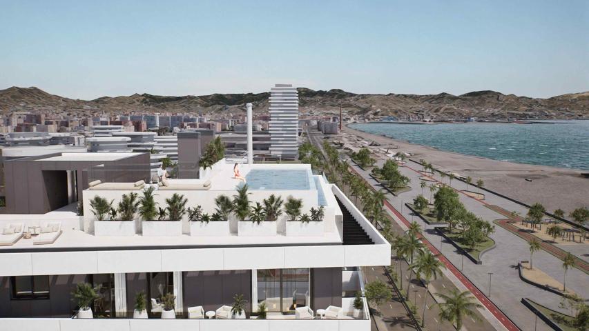 Ático dúplex de 3 dormitorios y 2 baños en primera línea de playa. Málaga Centro photo 0