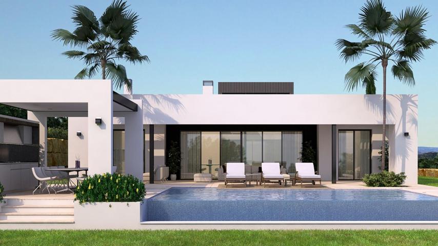 Villa tipo Bungalow. 4 dormitorios, 4 baños, jardín y piscina. La Cala de Mijas photo 0