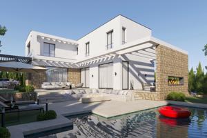 VIVIENDA MODERNA DE DOS ALTURAS CON PISCINA EN LA ELIANA photo 0