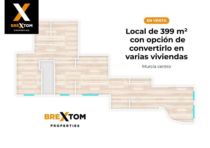 BAJO COMERCIAL HACIENDO ESQUINA EN PLENO CENTRO DE MURCIA photo 0