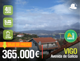 🌄VIGO💰365.000 €🌞CASA CHALET -Av.de Galicia🌞 photo 0