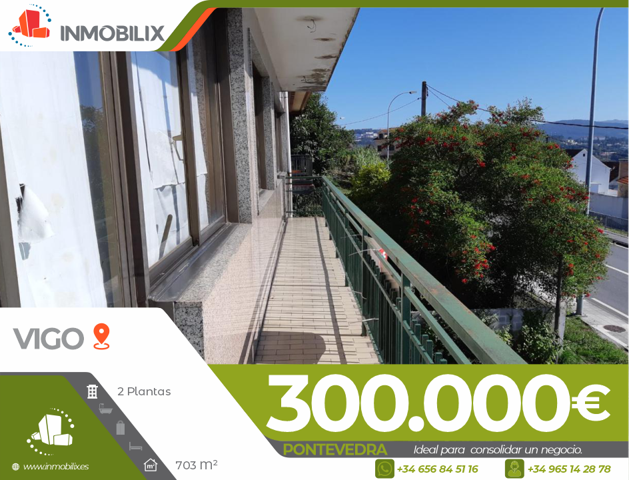 Vigo- Edificio- 300.000 € - 2 Plantas-Ideal para consolidar un negocio photo 0