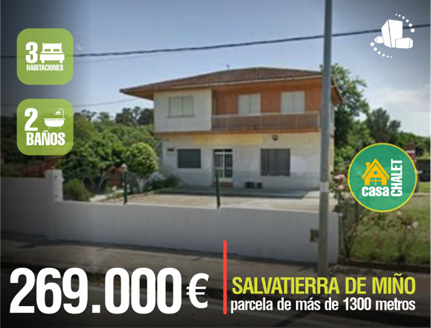 🌄Salvatierra de Miño-CASA CHALET💰269.000 € ⭐️parcela de más de 1300 metros ⭐️ photo 0