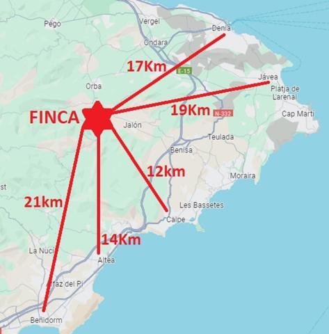 FINCA RÚSTICA DE 1000 HECTÁREAS A 21 KM DE BENIDORM photo 0