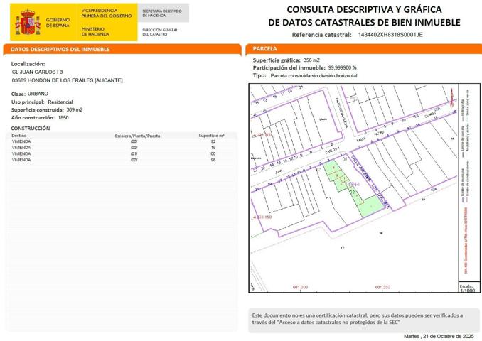 Frente a la Iglesia en El Hondón de los Frailes photo 0